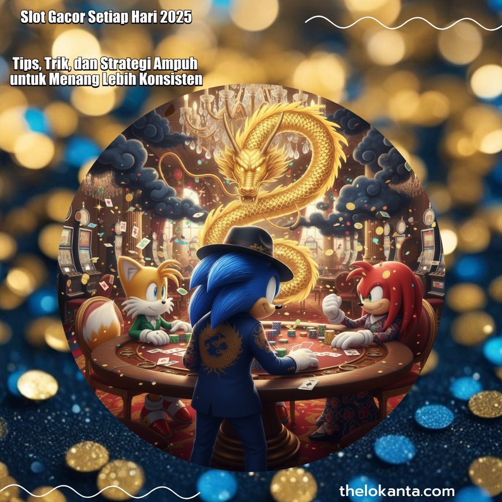 Slot Gacor Setiap Hari 2025 | Tips, Trik, dan Strategi Ampuh untuk Menang Lebih Konsisten