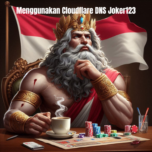 Menggunakan Cloudflare DNS Joker123