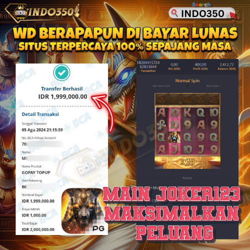 Main Joker123 Maksimalkan Peluang